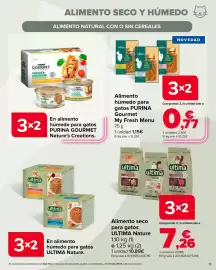 Folleto Carrefour Página 13: Ultima Nature €7,26, Purina gourmet my fresh menu €0,77