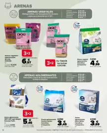 Folleto Carrefour Página 18: Companino arena vegetal aglomerante €4,99