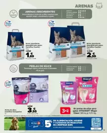 Folleto Carrefour Página 19: Carrefour Comfort arena absorbente atapulgita para gatos €2,99