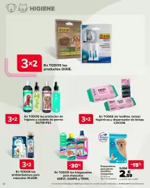 Folleto Carrefour Página 22: Carrefour Companino empapadores para perros €2,59, Asevi xanpa tenn friegasuelos para mascotas