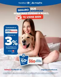 Folleto Carrefour Página 26: Carrefour Seguro CarreMascota €50,00