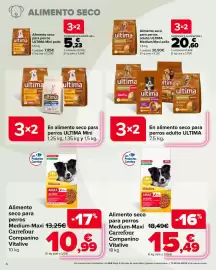 Folleto Carrefour Página 4: Companino Vitalive €10,99, Companino Vitalive €15,49