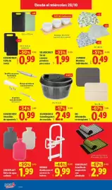Folleto Ocine Página 2: Silvercrest - utensilios de repostería €0,99, Sensiplast - esterilla de acupresion con almohada €2,99