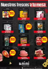 Catálogo Nini Mayorista semana 44 Página 1: Paleta / roast beef de novillito €13.999,00, Nalga de novillito €16.999,00