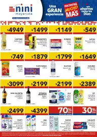 Catálogo Nini Mayorista semana 44 Página 1: Ala jabón líquido p/diluir €2.199,00, Dominó azúcar €1.149,00