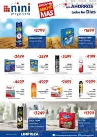 Catálogo Nini Mayorista semana 44 Página 11: Mosqui-trap €2.799,00, Off repelente aerosol family €4.999,00