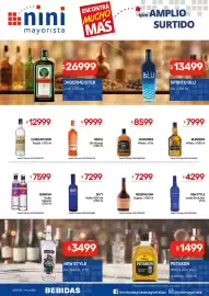 Catálogo Nini Mayorista semana 44 Página 20: Spirito blu gin €13.499,00, Jagermeister licor €26.999,00