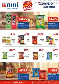 Catálogo Nini Mayorista semana 44 Página 22: Tostex cintitas sabores €939,00, Pehuamar maicito hueco 0% €2.999,00