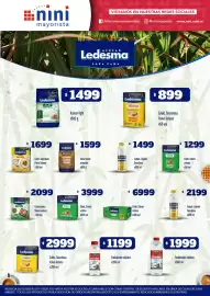 Catálogo Nini Mayorista semana 44 Página 30: Ledesma edulc. stevia €3.999,00, Ledesma azúcar light €1.499,00