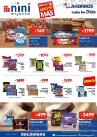 Catálogo Nini Mayorista semana 44 Página 34: Mantecol/Toddy Alfajor Triple €1.399,00, Rasta alfajor €1.099,00