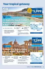 ALDI catalogue Page 23: 23 Night Fly Stay & Cruise Mediterranean Highlights & Roman Nights €5.999,00