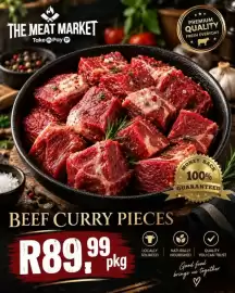 Take 'n Pay catalogue Page 20: BEEF CURRY PIECES €89,99