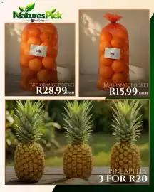 Take 'n Pay catalogue Page 3: 6KG ORANGE POCKET €28,99, 3KG ORANGE POCKET €15,99