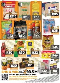 OBC Meat & Chicken catalogue Page 2: OBC Dairy Blend Concentrate Assorted €20,00, Below Zero Fruit Juice €38,00