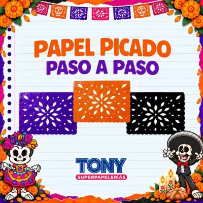 Tony Super Papelerías (válido hasta 31-10)
