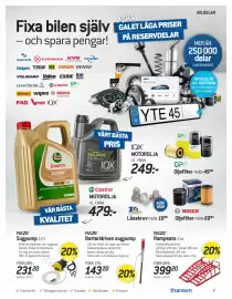 Thansen reklamblad Sida 7: RAZE Batteridriven sugpump €143,20, RAZE Rampsats 2 st €399,20