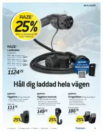 Thansen reklamblad Sida 9: Väggfäste med krok för Typ 2-kontakt och kabel €149,25, RAZE Laddkablar