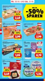 Hofer Flugblatt Seite 13: Primana Cordon-Bleu vom Schwein €3,99, Almare Seafood Regenbogenforellenfilets €1,99