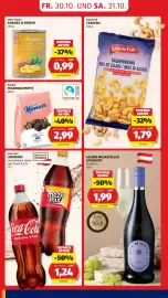 Hofer Flugblatt Seite 14: Sweet Valley Ananas Scheiben €0,99, Manner Mignon Schnitte €2,99