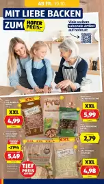 Hofer Flugblatt Seite 20: Bella Mandeln Gemahlen €4,98, Bella XXL Mandeln Natur €4,99