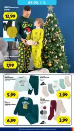 Hofer Flugblatt Seite 39: Lycra Kinder-Strumpfhose €3,99, Lily & Dan Baby-Socken €2,99