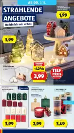 Hofer Flugblatt Seite 42: Home Creation Adventstumpen €3,99, 7 Tage Grablicht €3,49