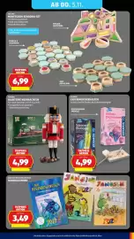 Hofer Flugblatt Seite 45: ToyLino Bausteine Weihnachten €4,99, KOSMOS EXPERIMENTIERKASTEN €4,99