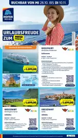 Hofer Flugblatt Seite 48: Kreuzfahrt Norwegens Fjorde AIDAdiva €1.699,00, KREUZFAHRT Adria AIDAblu €1.699,00
