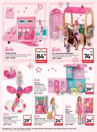 Maximarkt Flugblatt Seite 12: Barbie Reise Abenteuer Malibu €24,99, Barbie Skate'n Run Pup €24,99