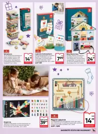 Maximarkt Flugblatt Seite 23: Logisches Schlüsselspiel €7,99, Magnet Labyrinth €14,99