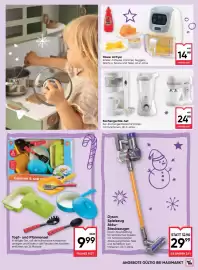 Maximarkt Flugblatt Seite 27: Topf- und Pfannenset €9,99, Dyson Spielzeug Akku-Staubsauger €29,99