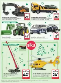 Maximarkt Flugblatt Seite 30: Siku Volvo EC300 Hydraulikbagger €29,99, Siku MAN ÖAMTC Abschleppwagen €24,99