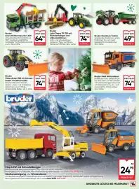 Maximarkt Flugblatt Seite 31: Bruder Arocs Holztransporter LKW €64,90