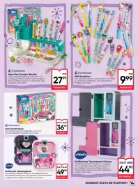 Maximarkt Flugblatt Seite 39: Mein Filzstift Atelier Clementoni €36,90, Vtech KidiSecrets Videotagebuch €49,90