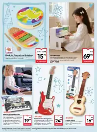 Maximarkt Flugblatt Seite 8: Bontempi Classic Guitar €16,99, Elektronische Rockgitarre BONTEMPI €24,99