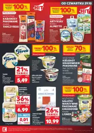 Kaufland gazetka tydzień 44 Strona 11: Ser Camembert Turek różne rodzaje €5,49