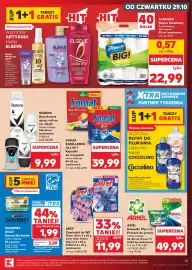 Kaufland gazetka tydzień 44 Strona 15: Kapsułki do zmywarki Somat Excellence €39,99, Karma dla kotów Gourmet Gold €1,99