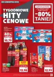 Kaufland gazetka tydzień 44 Strona 2: Napój probiotyczny Actimel malina 8-pak €10,79