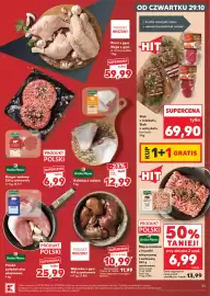 Kaufland gazetka tydzień 44 Strona 35: Wątroba z gęsi €10,99, Noga z gęsi €59,99