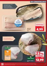 Kaufland gazetka tydzień 44 Strona 37: Szczupak filet ze skórą Fair Fish €4,99, Golonka z indyka Stoisko Mięsne €12,99
