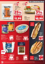 Kaufland gazetka tydzień 44 Strona 39: Łosoś atlantycki kawałek wędzony na zimno SuperFish €11,99