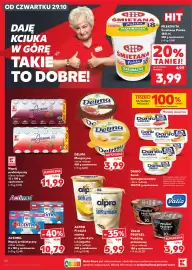 Kaufland gazetka tydzień 44 Strona 42: Margaryna Delma €3,99, Napój probiotyczny Actimel 8-pak €10,79
