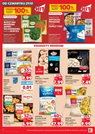 Kaufland gazetka tydzień 44 Strona 44: Paluszki rybne złote Frosta €9,99, Danie gotowe Frosta €9,99