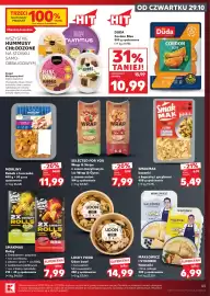 Kaufland gazetka tydzień 44 Strona 45: Wrap & Strips z sosem bazyliowym Selected for You €7,99, Cordon Bleu Duda €10,99