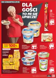 Kaufland gazetka tydzień 44 Strona 46: Ciasto francuskie K-Classic €2,79, Twaróg sernikowy Président €9,99