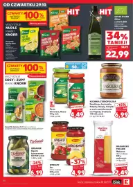 Kaufland gazetka tydzień 44 Strona 48: Oliwa z oliwek BIO extra virgin Costa d'Oro €22,99, Sos spaghetti Winiary €4,99