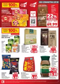 Kaufland gazetka tydzień 44 Strona 51: Chrupki pizza Monster Munch €4,99, Kawa ziarnista Tchibo €69,99