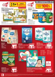 Kaufland gazetka tydzień 44 Strona 61: Formuła na bazie mleka NAN Optipro 2 Nestlé €32,99