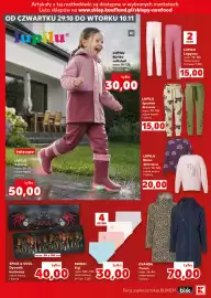 Kaufland gazetka Strona 8: Kurtka softshell Lupilu €30,00, Legginsy Lupilu 2-pak €15,00