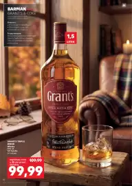 Kaufland gazetka | Alkohole Strona 10: Whisky Grant's €99,99